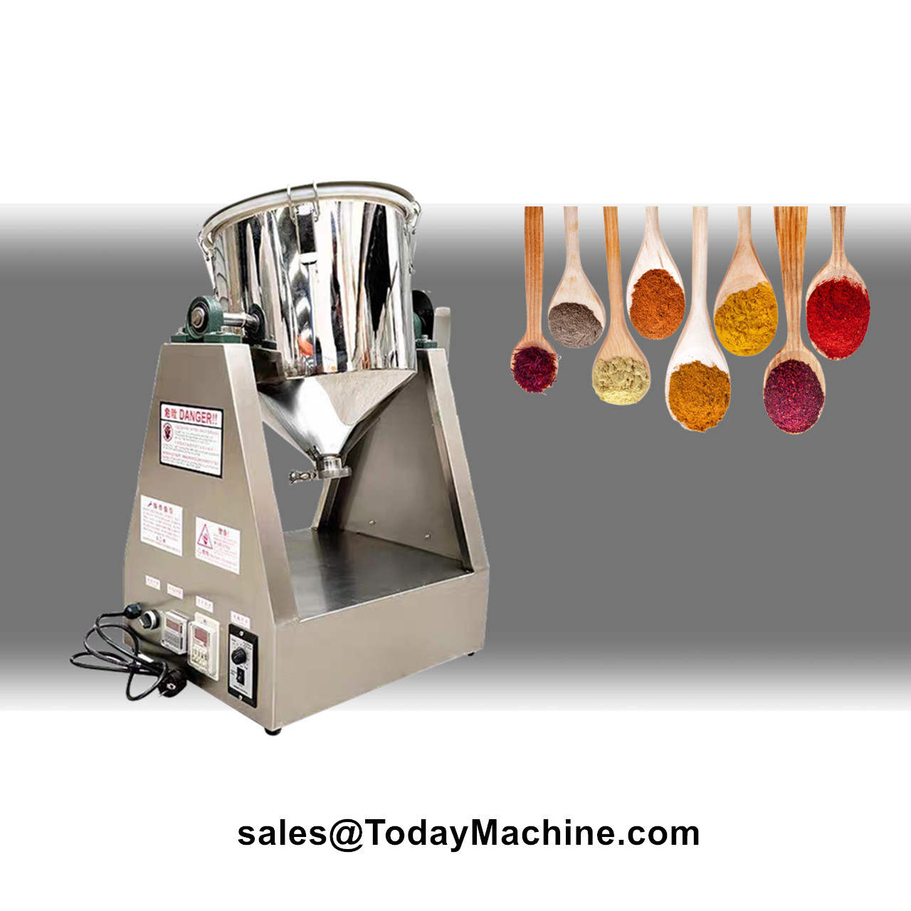 Nuts Mix - Food Grade roterende trommelmixer voor noten