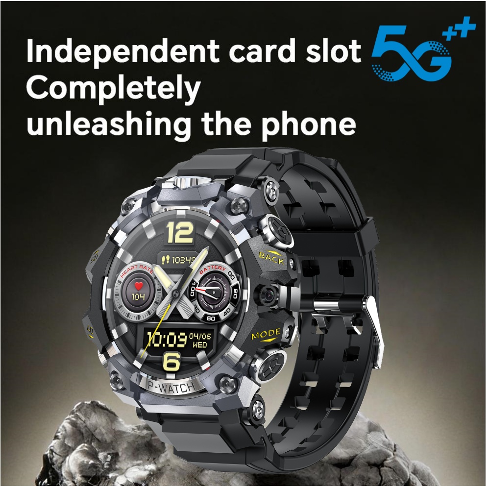 Seaweed Snack - 4G Smartwatch Android 10.0 Smartwatch met