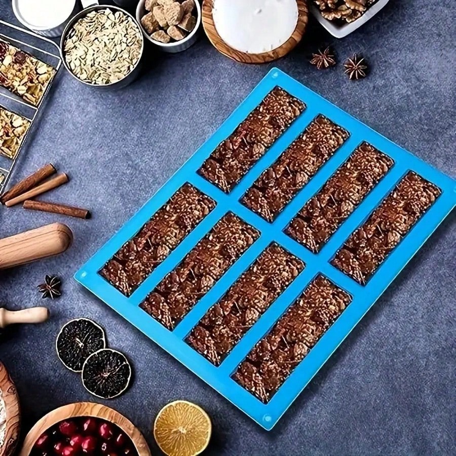 Protein Bar - 1 stuk siliconen granola-reepvorm, snoepreepvorm, rechthoekige