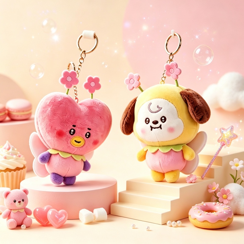Cookies Pack - BT21 Cherry Blossom Bloemenserie Pluche Pop