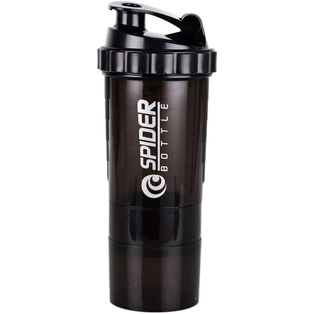 Protein Bar - 3 Lagen Shaker Protein Fles Poeder