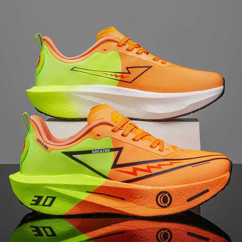 Trail Mix - Heren Sportschoenen voor hardlopen met carbonplaat,