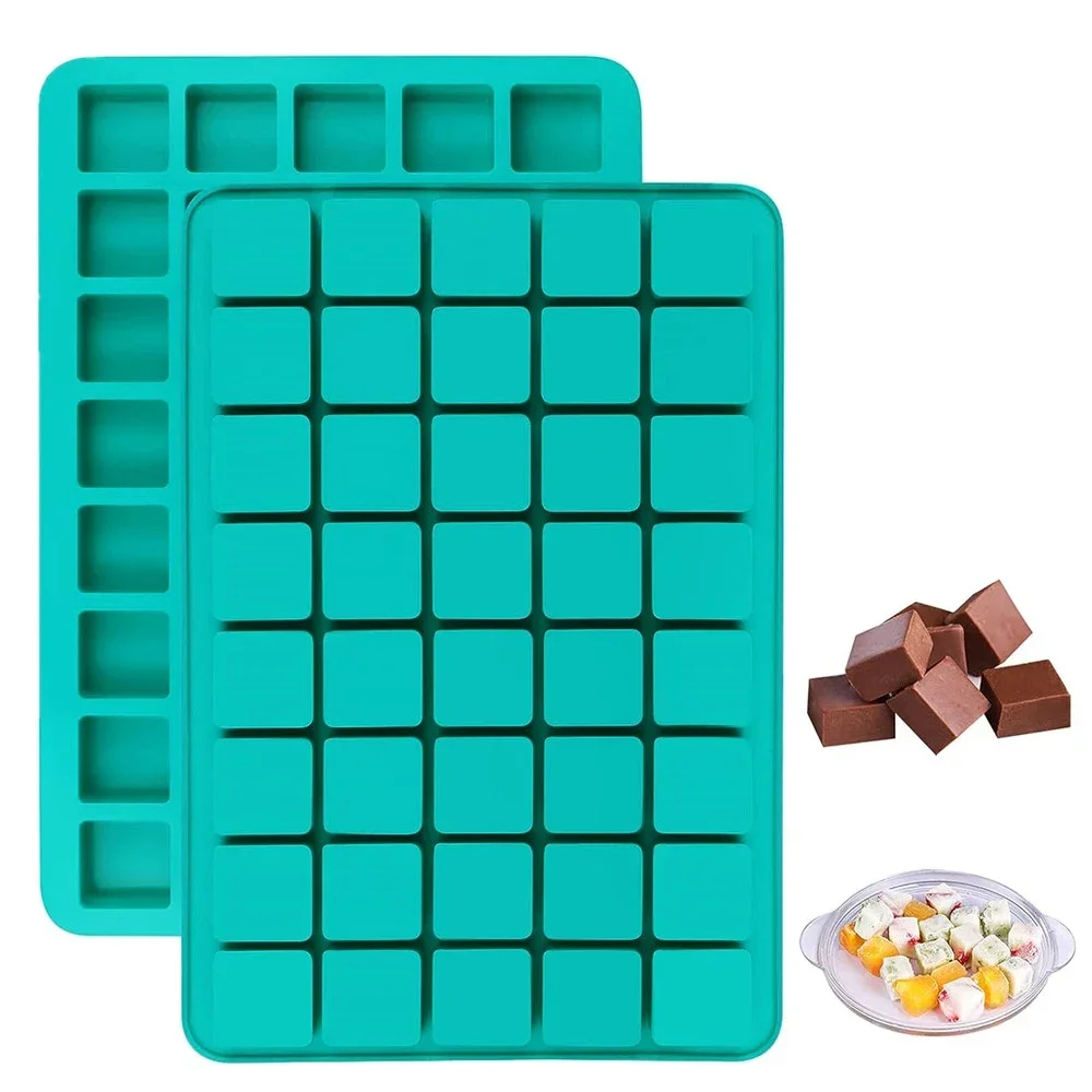 Chocolate Snack - 1 Stuk Vierkante Karamel Snoep Siliconen