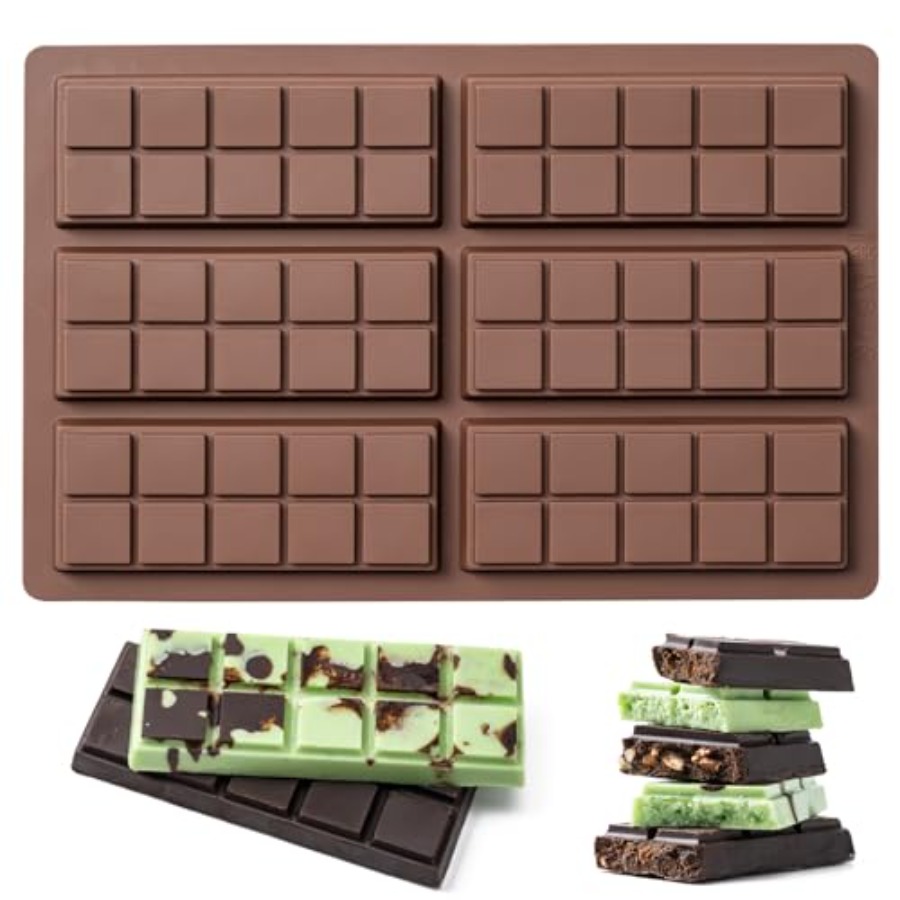 Chocolate Snack - Chocoladebarvorm, antiaanbak chocoladevormen, 100% food grade