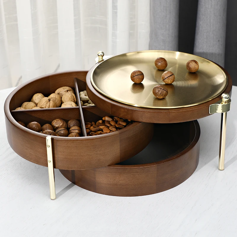 Dried Fruit - Drie-laags schaal voor gedroogd fruit, notenopbergdoos,