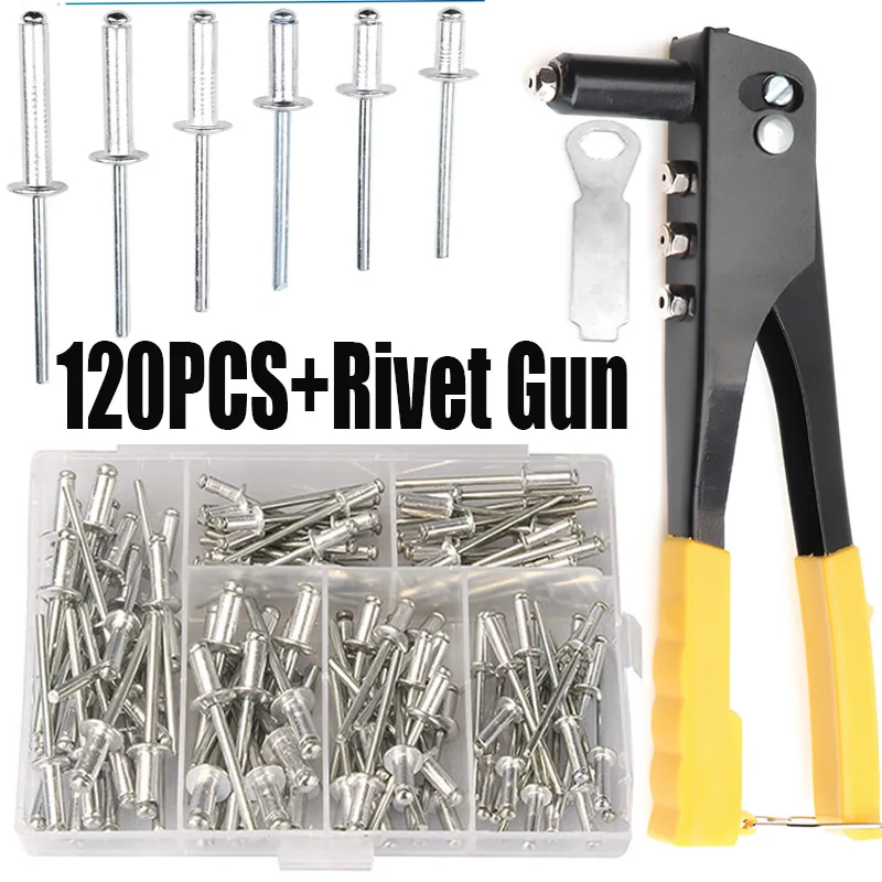 120 Stuks Klinknagels/Zware Kl - Nuts Mix recensie en prijs