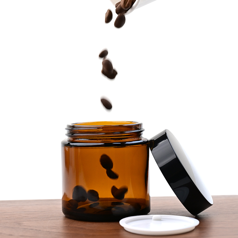 Draagbare glazen koffieboonops - Dried Fruit recensie en prijs