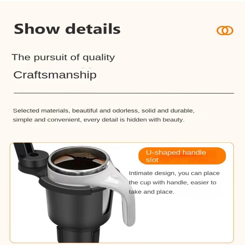 Auto bekerhouder expander mult - Food Snacks Drinks recensie en prijs