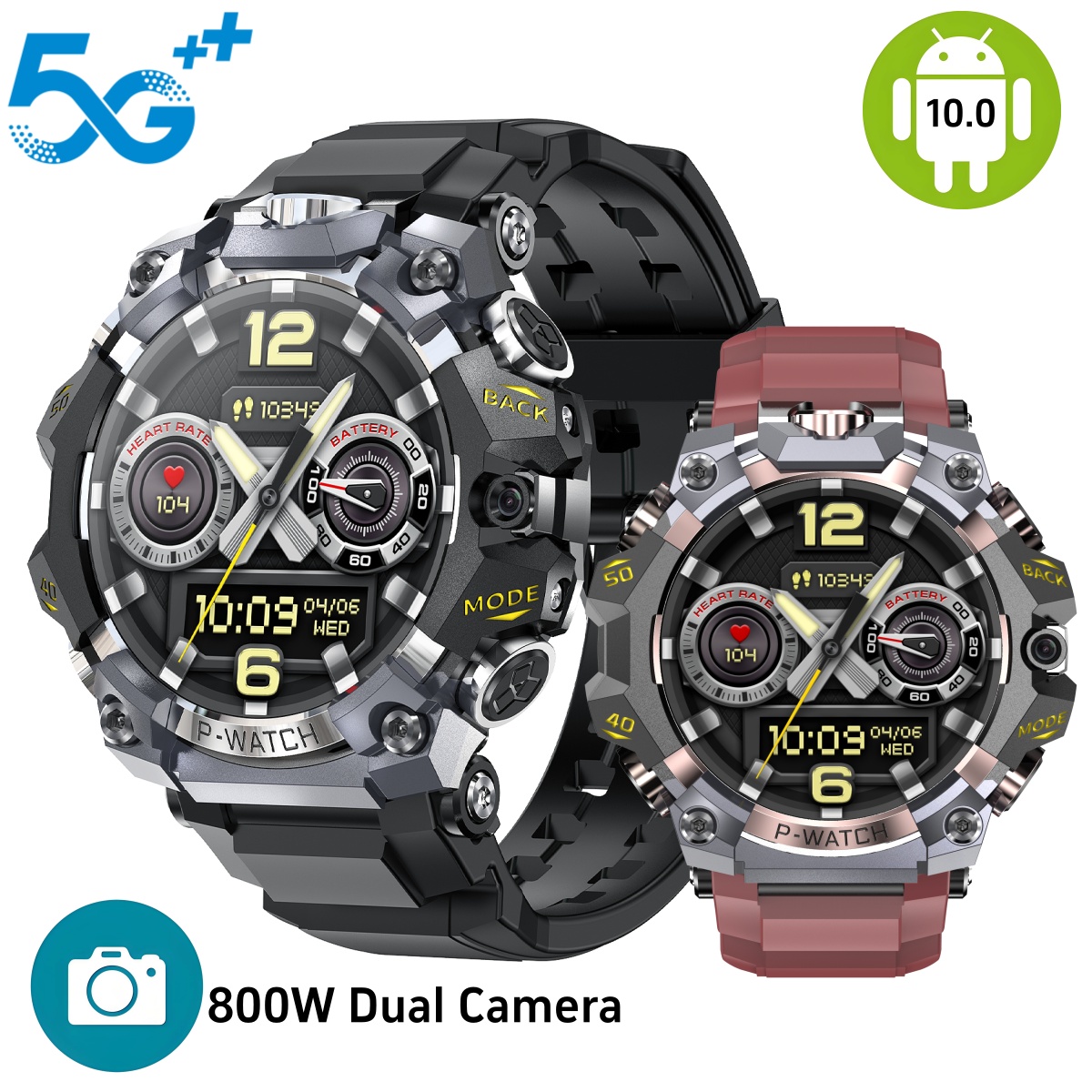 Q668 Smartwatch Android 10.0 1 - Seaweed Snack recensie en prijs
