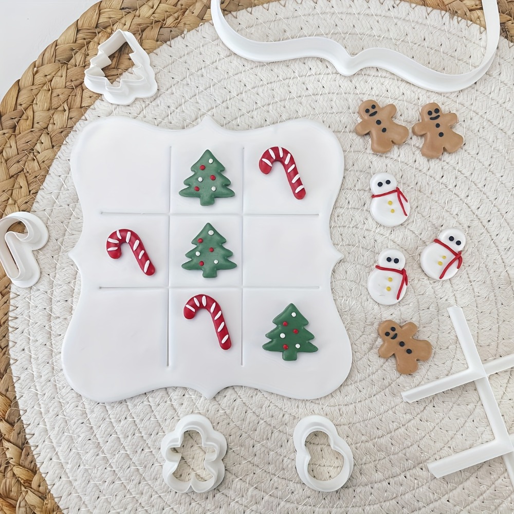 6-delige Kerst Tic Tac Toe Koe - Cookies Pack recensie en prijs