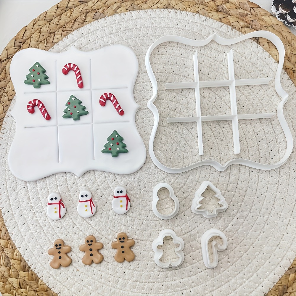 6-delige Kerst Tic Tac Toe Koe - Cookies Pack recensie en prijs