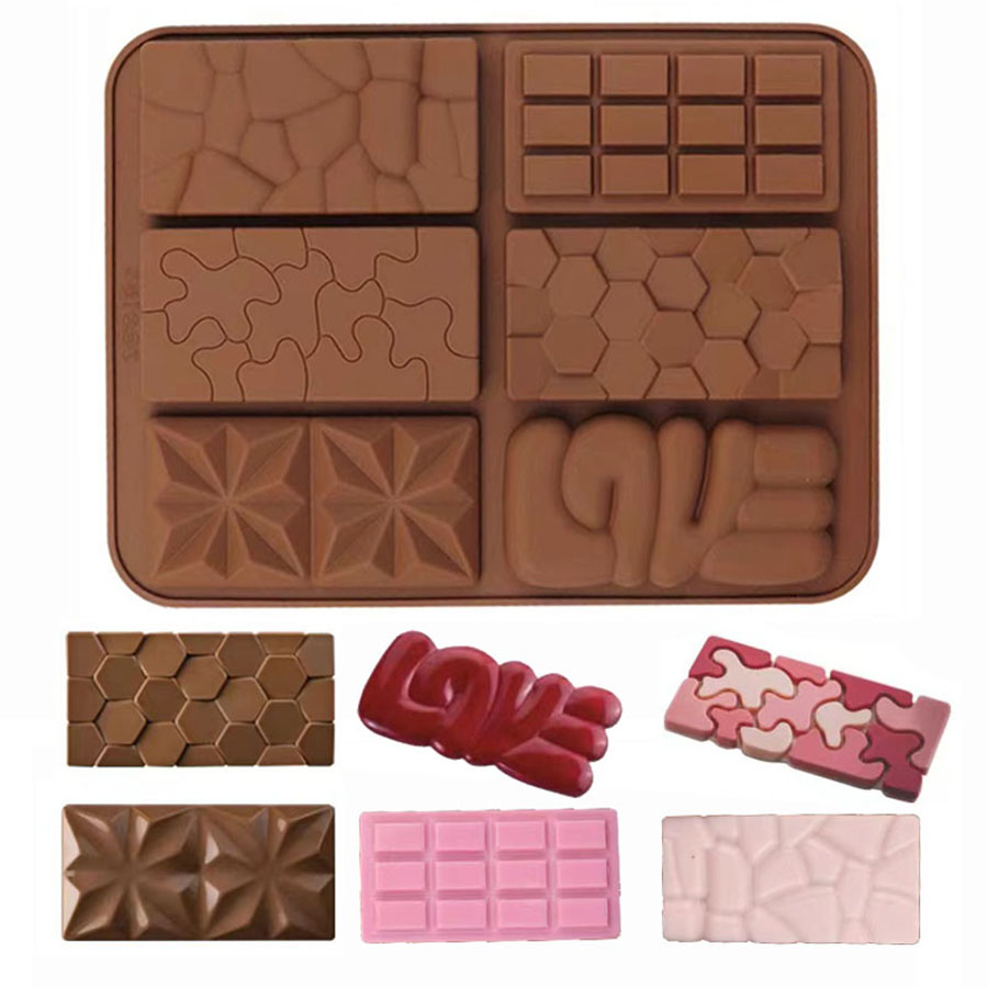 1 stuk chocoladevorm, 3D-silic - Chocolate Snack recensie en prijs