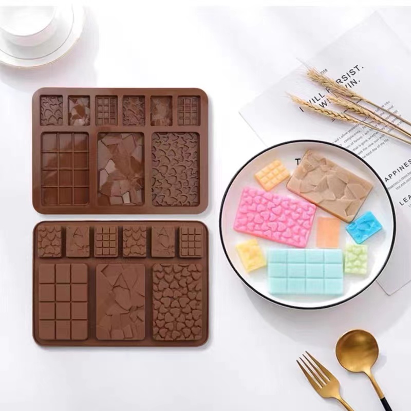 1 stuk chocoladevorm, 3D-silic - Chocolate Snack recensie en prijs