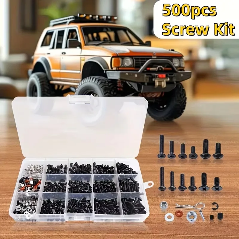 520 stuks Universele RC-schroe - Nuts Mix recensie en prijs