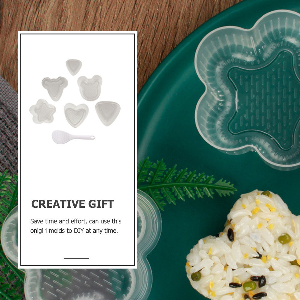 1 set creatieve onigiri-vormen - Seaweed Snack recensie en prijs