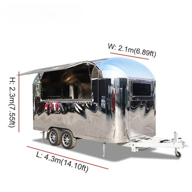 Foodtrucktrailer, mobiele ijsc - Popcorn recensie en prijs