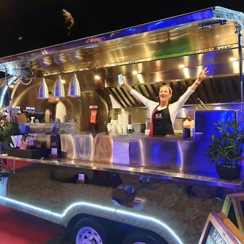 Foodtrucktrailer, mobiele ijsc - Popcorn recensie en prijs