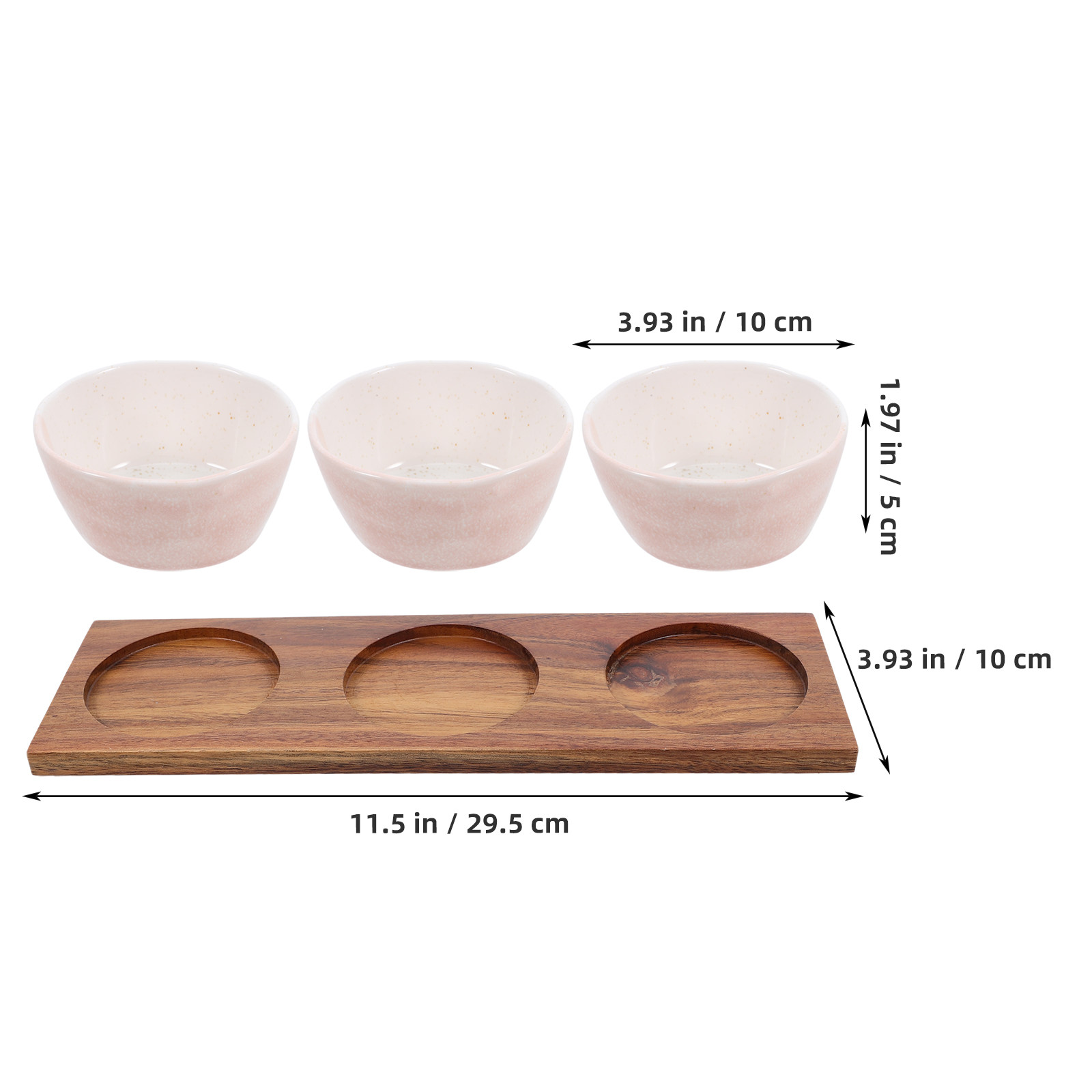 1 set keramische snackkommen,  - Dried Fruit recensie en prijs
