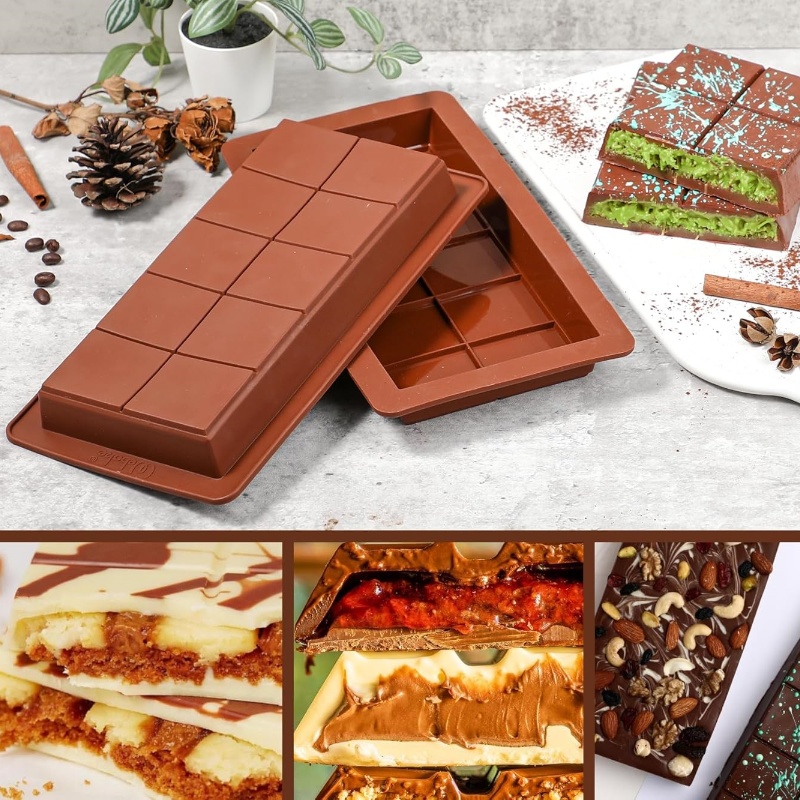 Chocoladereepvormen Siliconen  - Protein Bar recensie en prijs