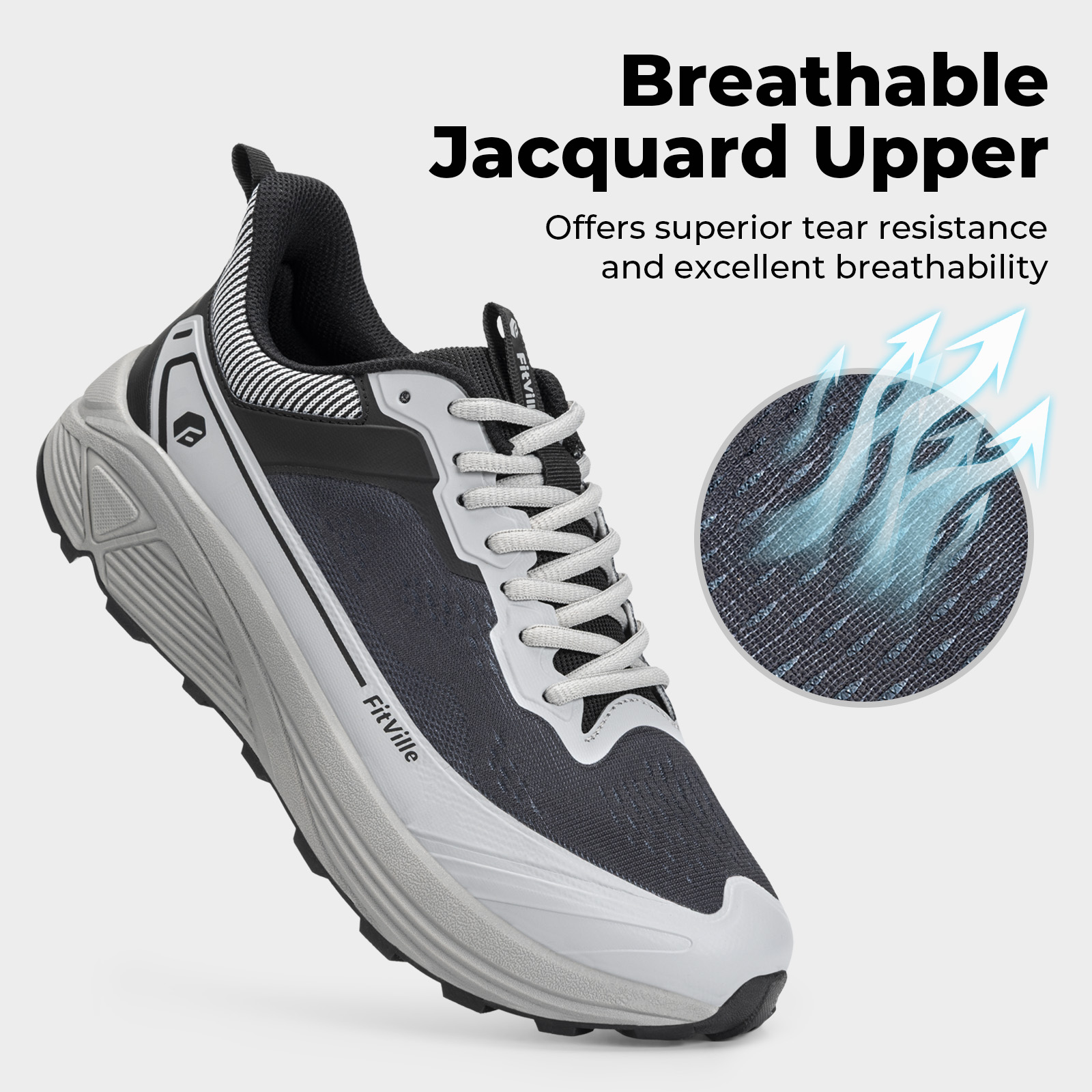 FitVille brede sportschoenen S - Trail Mix recensie en prijs