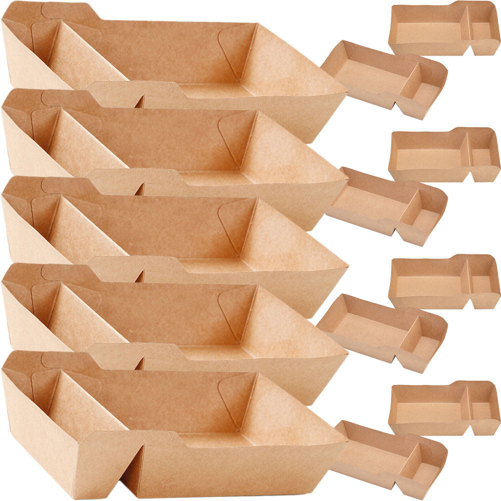 50 stuks papieren voedselverpa - Chocolate Snack recensie en prijs
