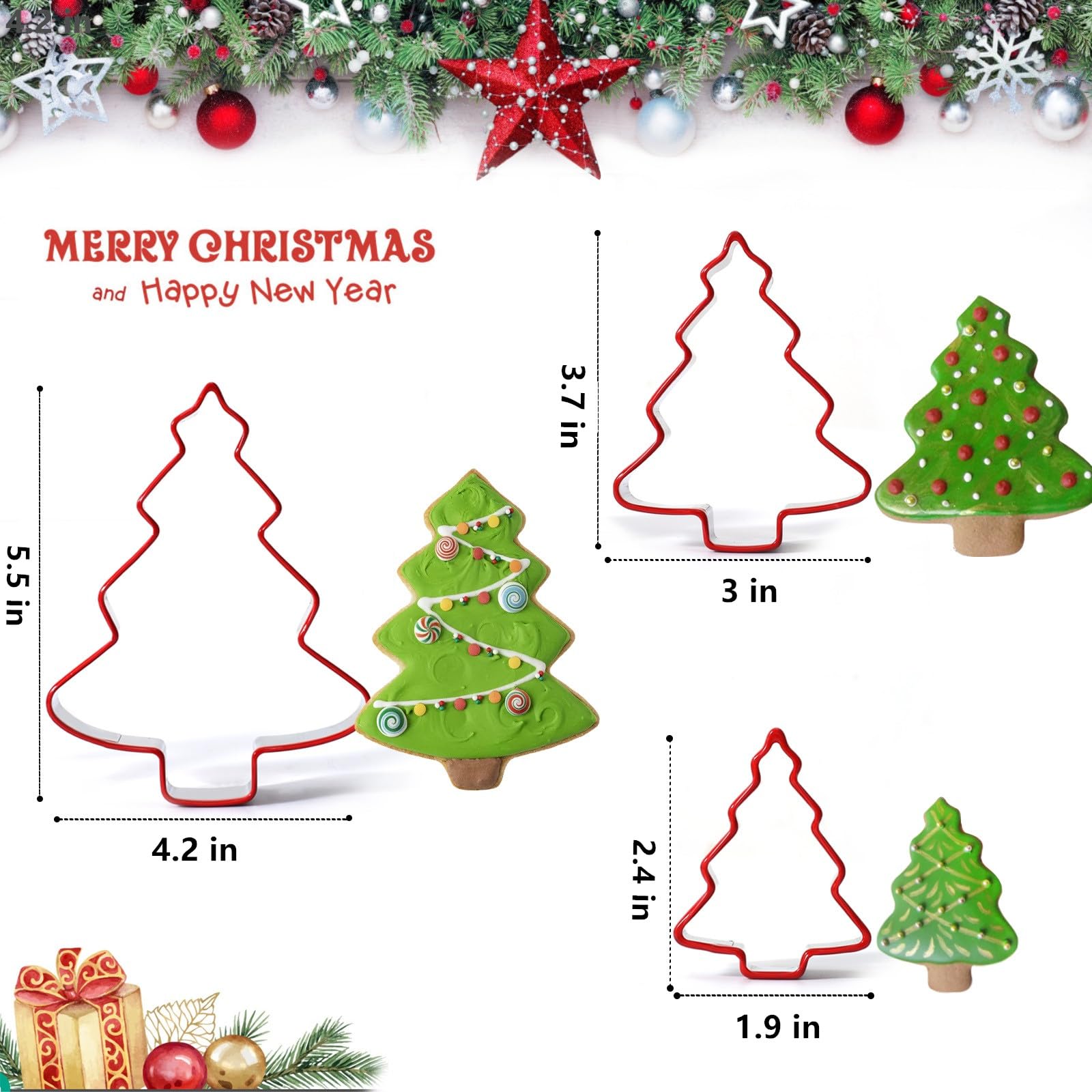 FAIS DU 3-delige kerstboomkoek - Cookies Pack recensie en prijs