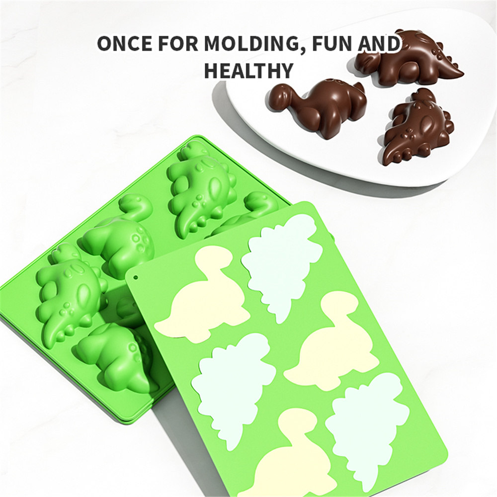 Dinosaurus Siliconen Cakevorm  - Gummy Candy recensie en prijs