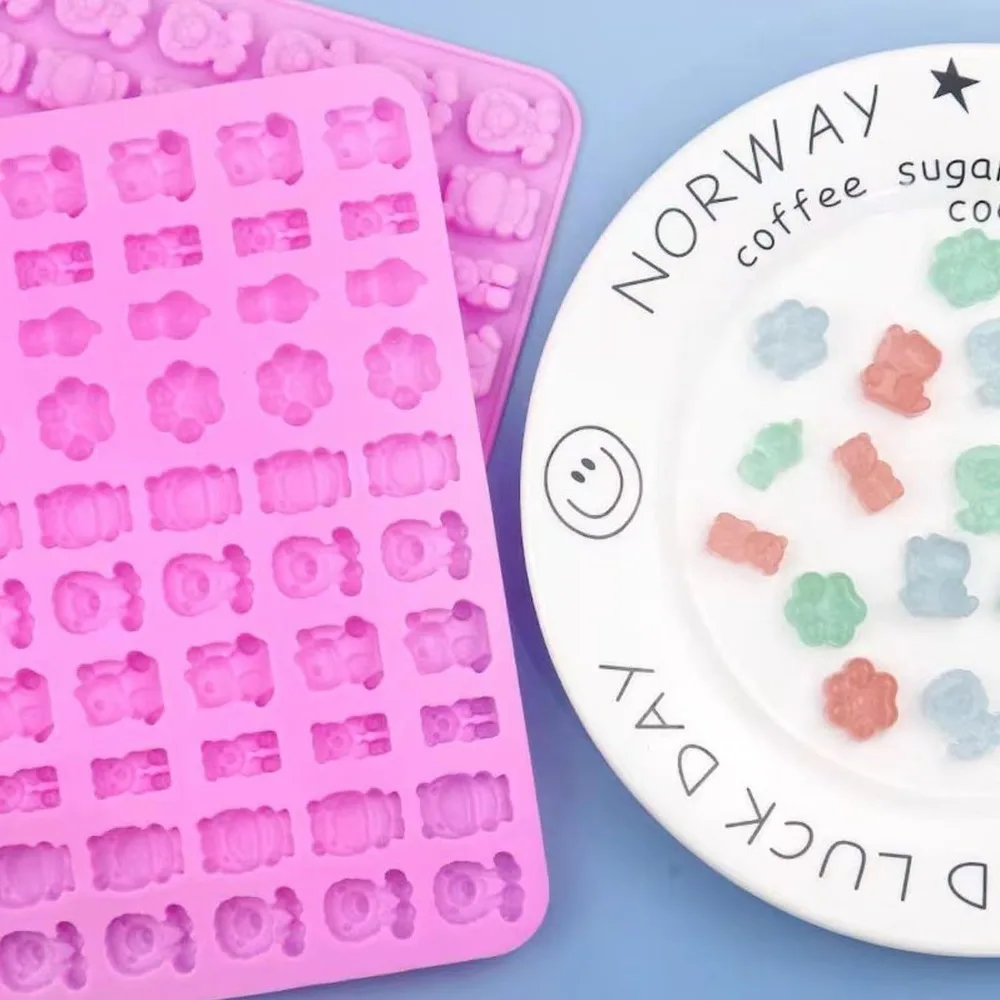 5 Stuks Snoep Siliconen Mallen - Gummy Candy recensie en prijs