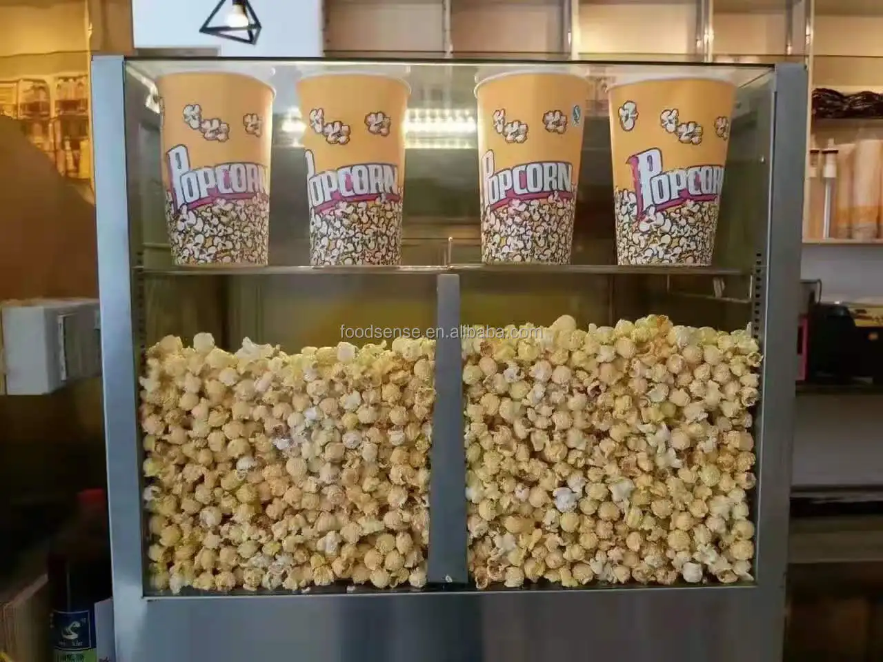 Commerciële popcorn-isolatieka - Popcorn recensie en prijs