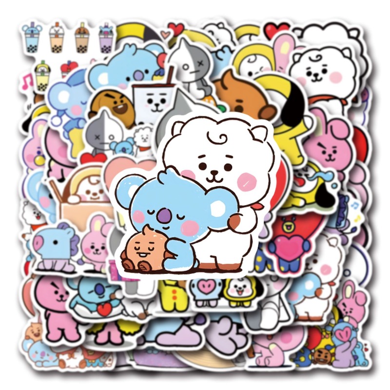 55/110PCS BT21 Chimmy Cooky ko - Cookies Pack recensie en prijs