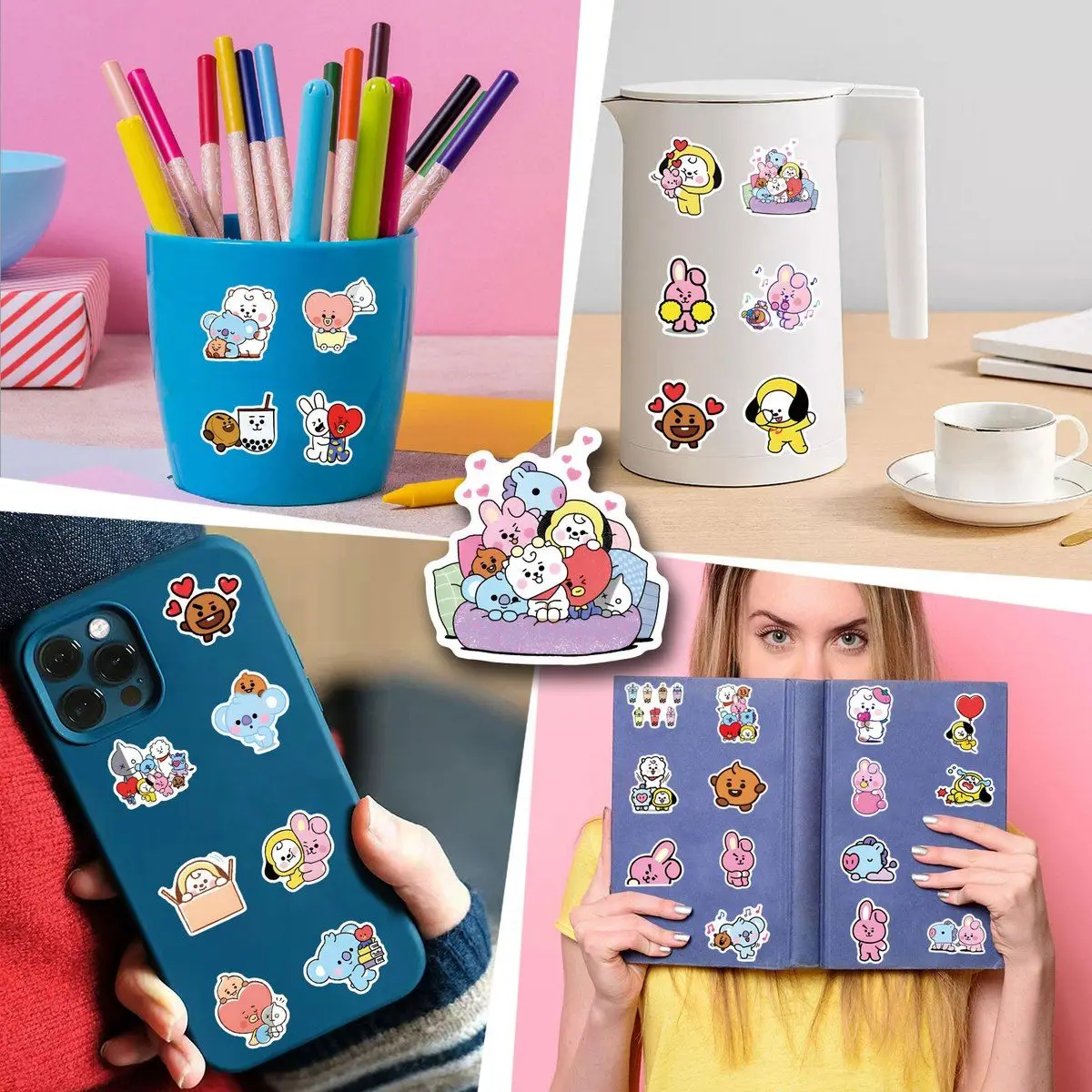 55/110PCS BT21 Chimmy Cooky ko - Cookies Pack recensie en prijs